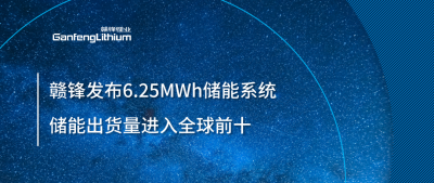 ESIE2025圓滿收官！贛鋒全新6.25MWh儲能系統成焦點，儲能出貨量進入全球前十